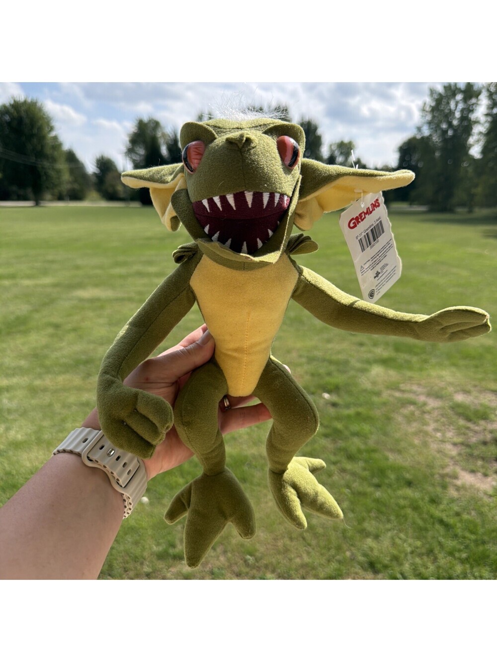 Toy Factory Gremlins 2022 Warner Brothers Bros Green EUC Spike 13" Tall